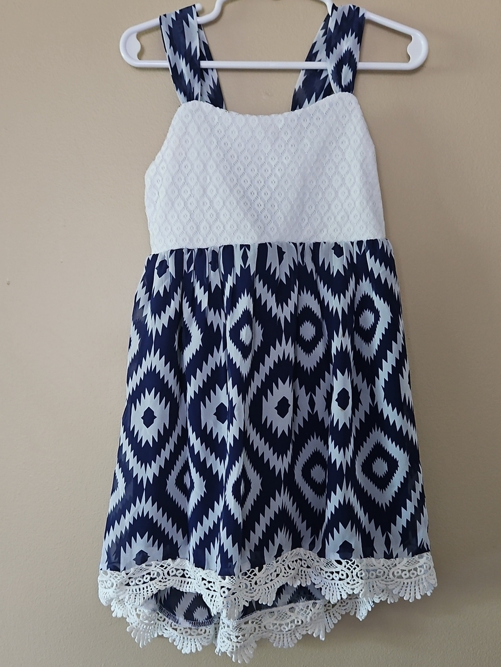 Youngland Summer Girls Hi-Low dress Sz4T